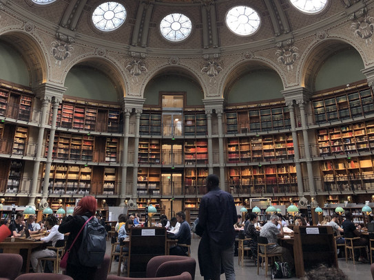 Ein Bild aus der Bibliotheque National in Paris.